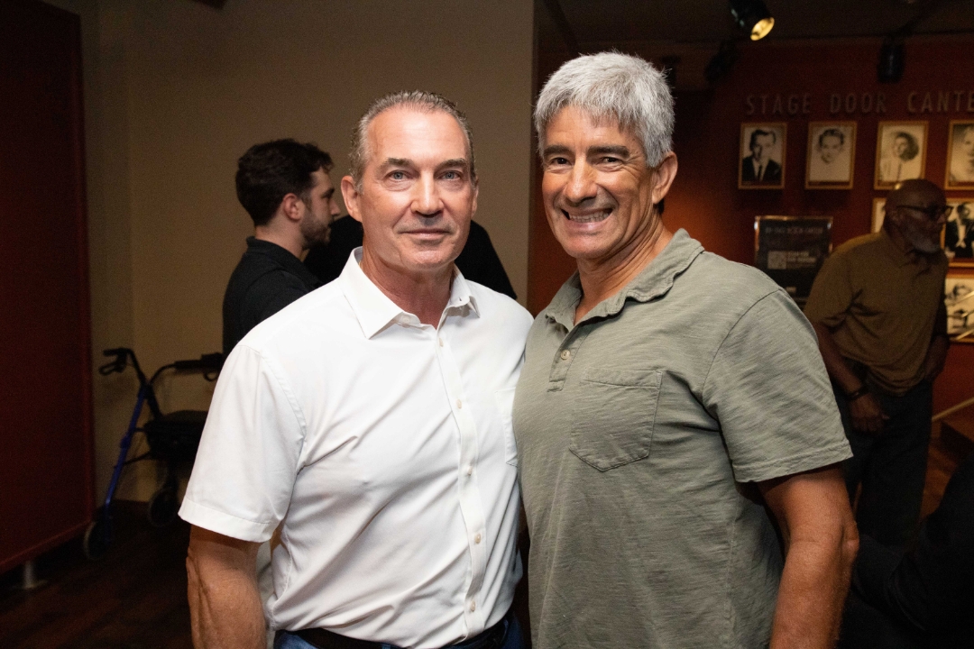 John Scallan and a Metairie resident