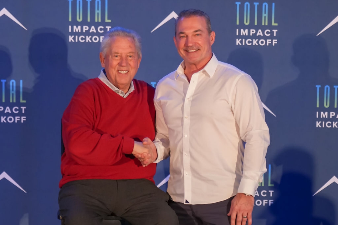 John Scallan and leadership expert John Maxwell